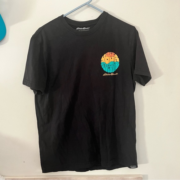 Black Graphic T-Shirt - Picture 1 of 4